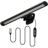 Los mejores  - Quntis Lámpara de Monitor para Ordenador portátil Brillos en la Pantalla Luz LED para Leer y cuidar Tus Ojos…